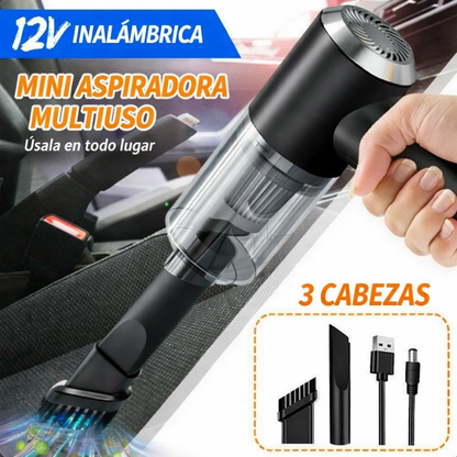 La mini aspiradora que limpia todo, en cualquier lugar