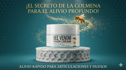 Crema de veneno de abeja para dolor articular