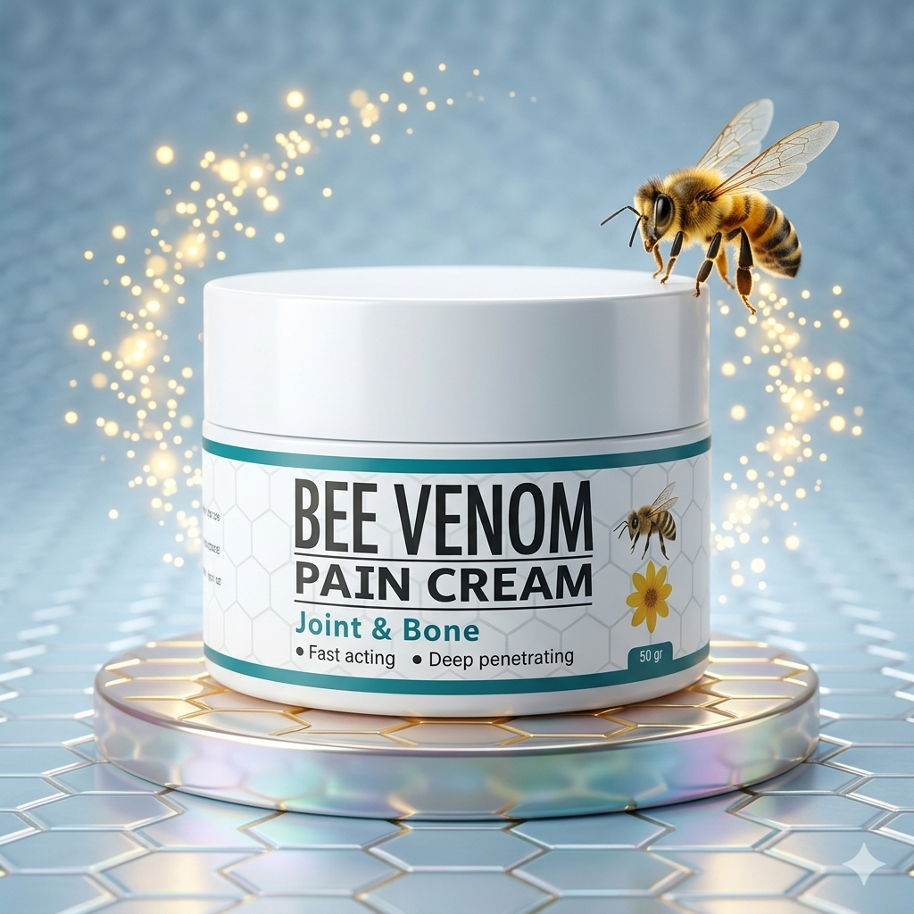 Crema de veneno de abeja para dolor articular