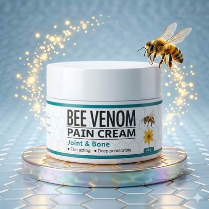 Crema de veneno de abeja para dolor articular